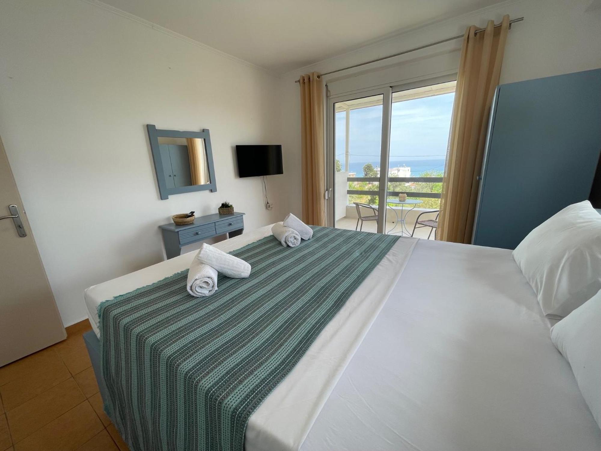 Plastiras Sea View Apartments Archangelos  Dış mekan fotoğraf