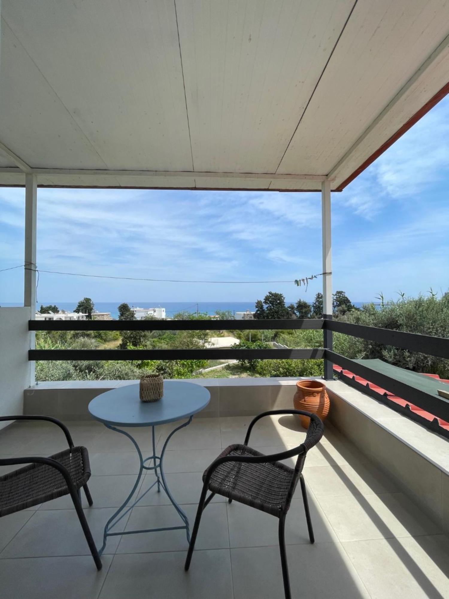 Plastiras Sea View Apartments Archangelos  Dış mekan fotoğraf